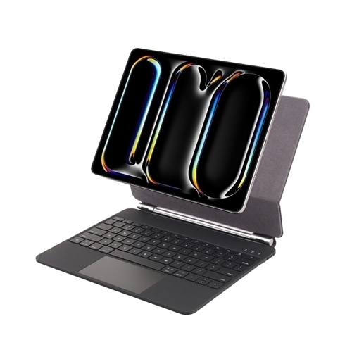 کاور کیبورد دار برند گرین لاین Green Lion مدل Magic Keyboard Case مناسب برای Apple iPad Air 13 2024