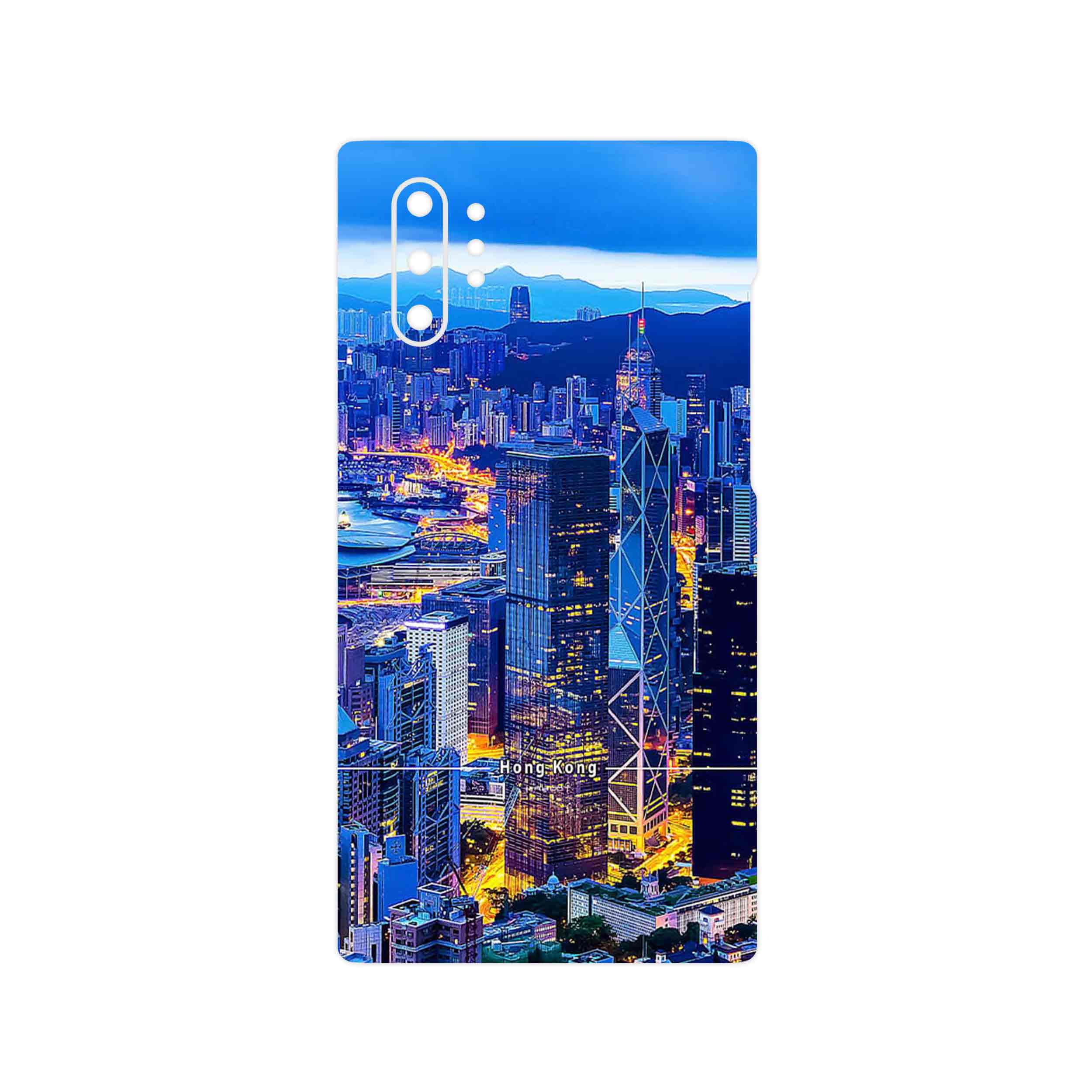برچسب پوششی ماهوت مدل Hong Kong City مناسب برای گوشی موبایل سامسونگ Galaxy Note 10 Plus