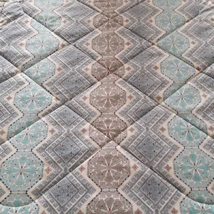 لحاف کرسی سندس مدل قصر کد F322 سایز 400x400 سانتی متر