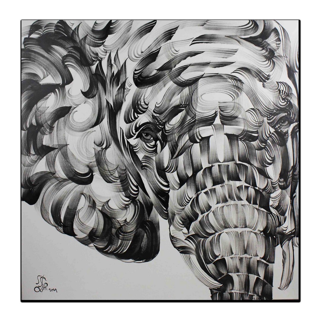 تابلو شاسی بکلیت طرح نقاشی مدل SH-13202