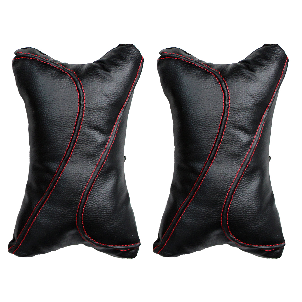 پشت گردنی صندلی خودرو مدل Leather کد 02 مناسب برای پژو 405 بسته دو عددی