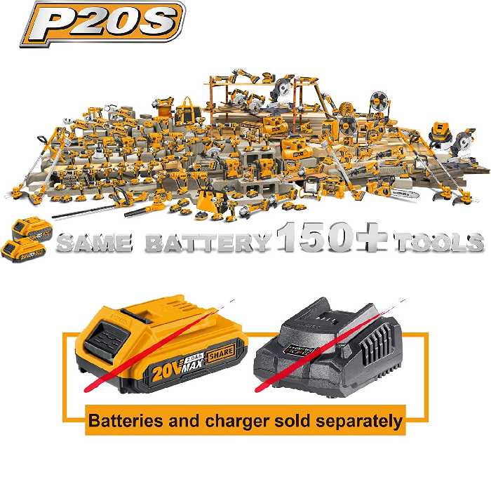 باتری شارژی 20 ولت 2 آمپر اینکو مدل FBLI20011-20v-2.0Ah