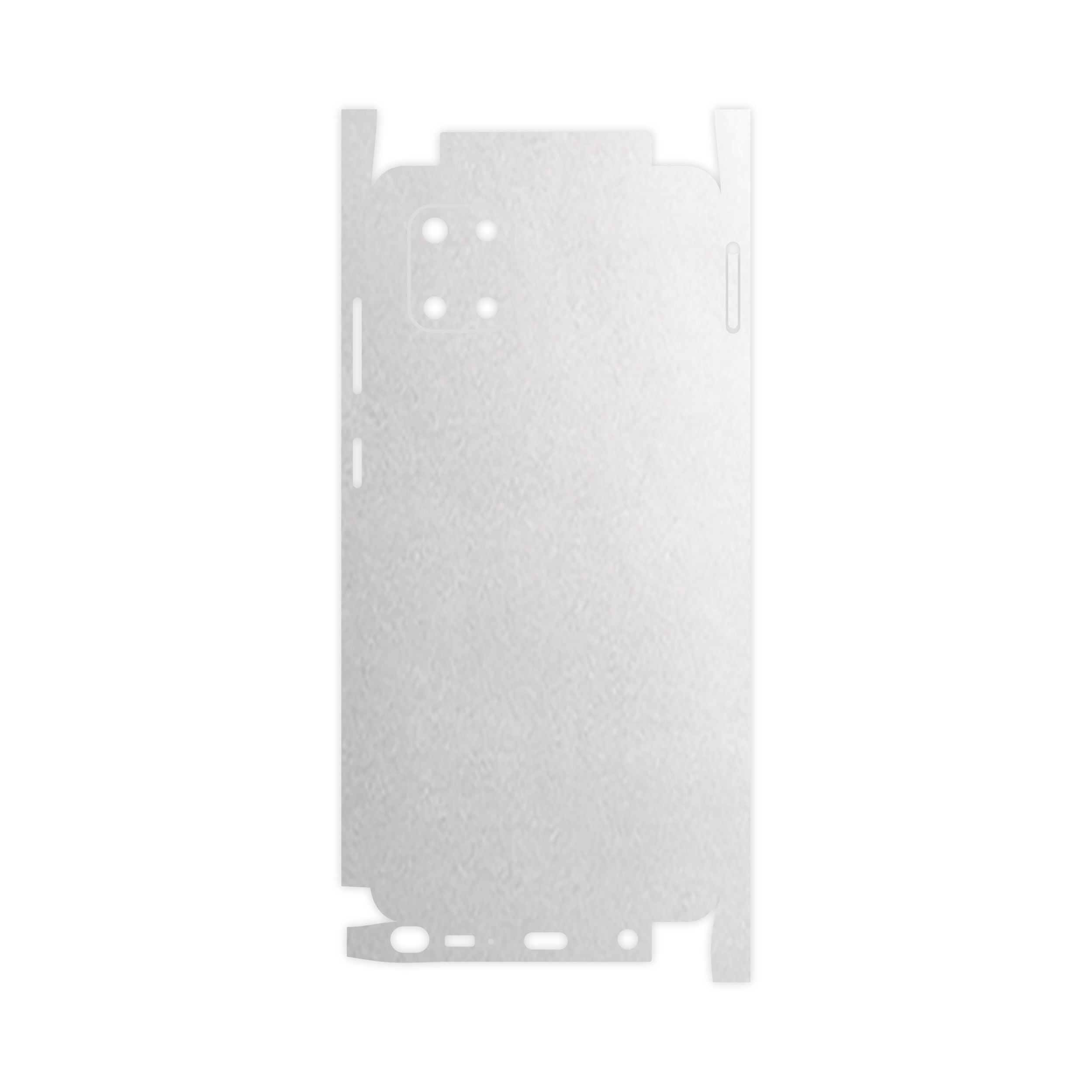 برچسب پوششی ماهوت مدل Metallic-White-FullSkin مناسب برای گوشی موبایل سامسونگ Galaxy Note10 Lite