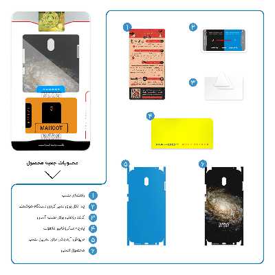 برچسب پوششی ماهوت مدل Universe-by-NASA-1-FullSkin مناسب برای گوشی موبایل شیائومی Redmi 8A