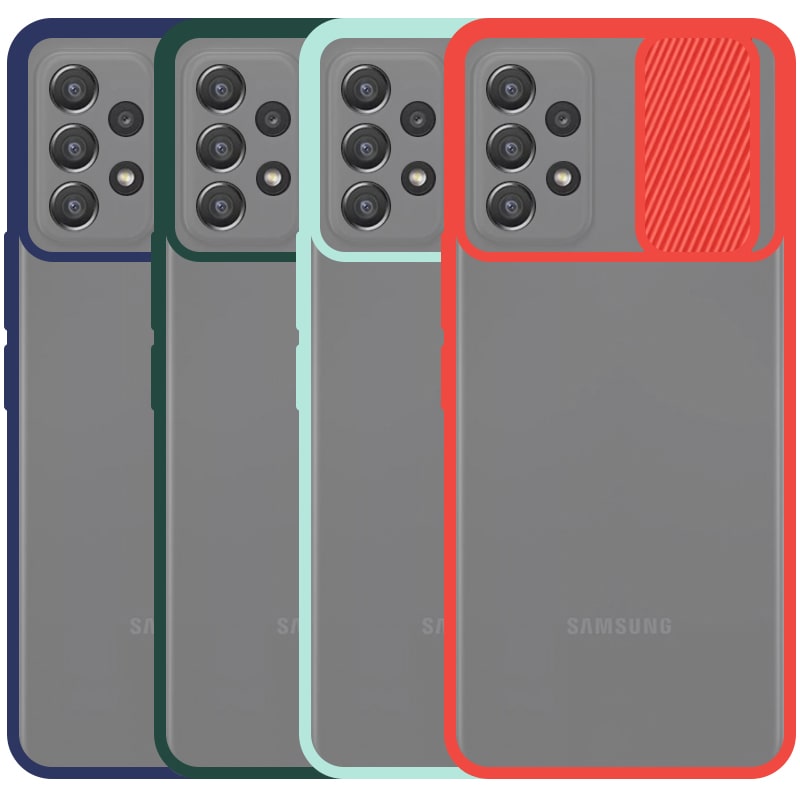 قاب محافظ مناسب برای گوشی Samsung Galaxy A52 /A52S مدل ماکرو شیلد محافظ لنزدار طرح پشت مات