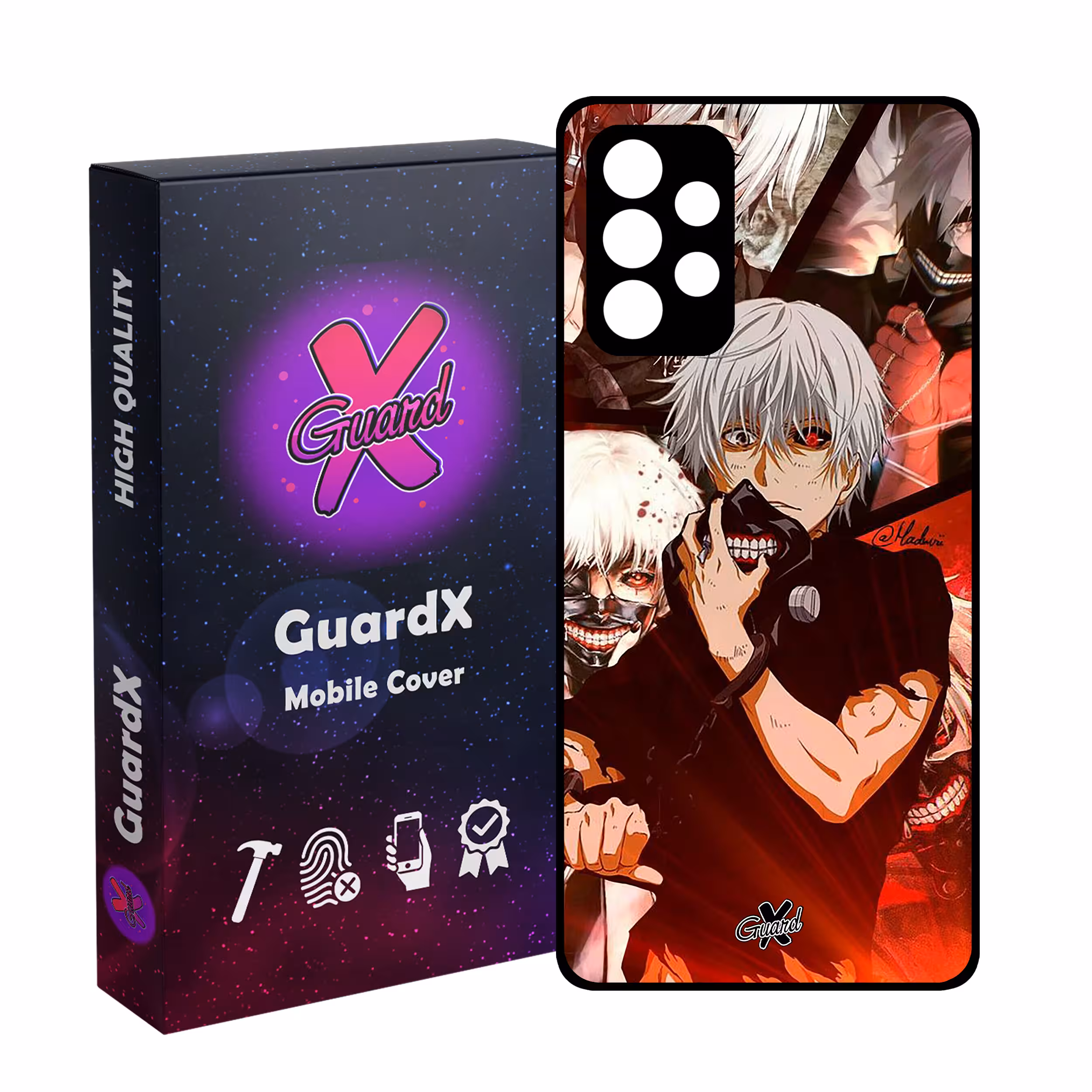 کاور گارد ایکس طرح Tokyo Ghoul Anime مدل Glass10549 مناسب برای گوشی موبایل سامسونگ Galaxy A32 4G
