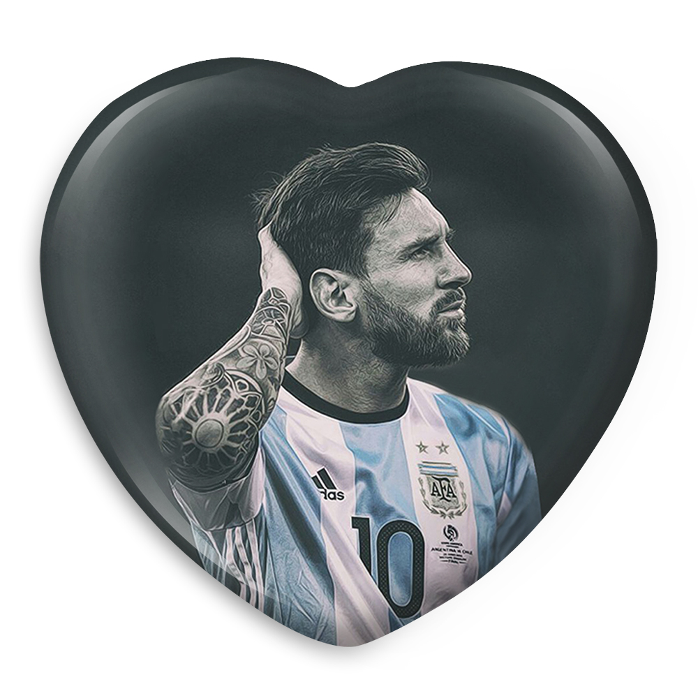 پیکسل خندالو طرح مسی مدل قلبی کد 1962