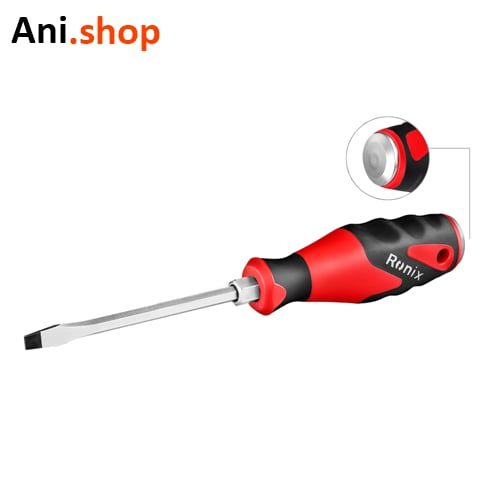 پیچ گوشتی تکی دسته TPR ضربه خور 150×5 دوسو کد RH-2958