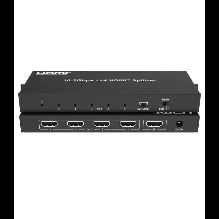 ارسال فوری   ضمانت اصالت کالا   اسپلیتر 4 پورت HDMI فرانت FN-V134