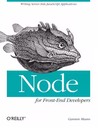 خرید و دانلود نسخه کامل کتاب Node for front-end developers