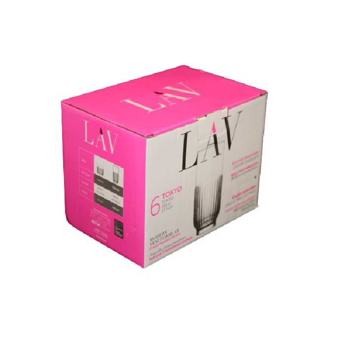 لیوان لاو مدل TOK352F بسته 6 عددی