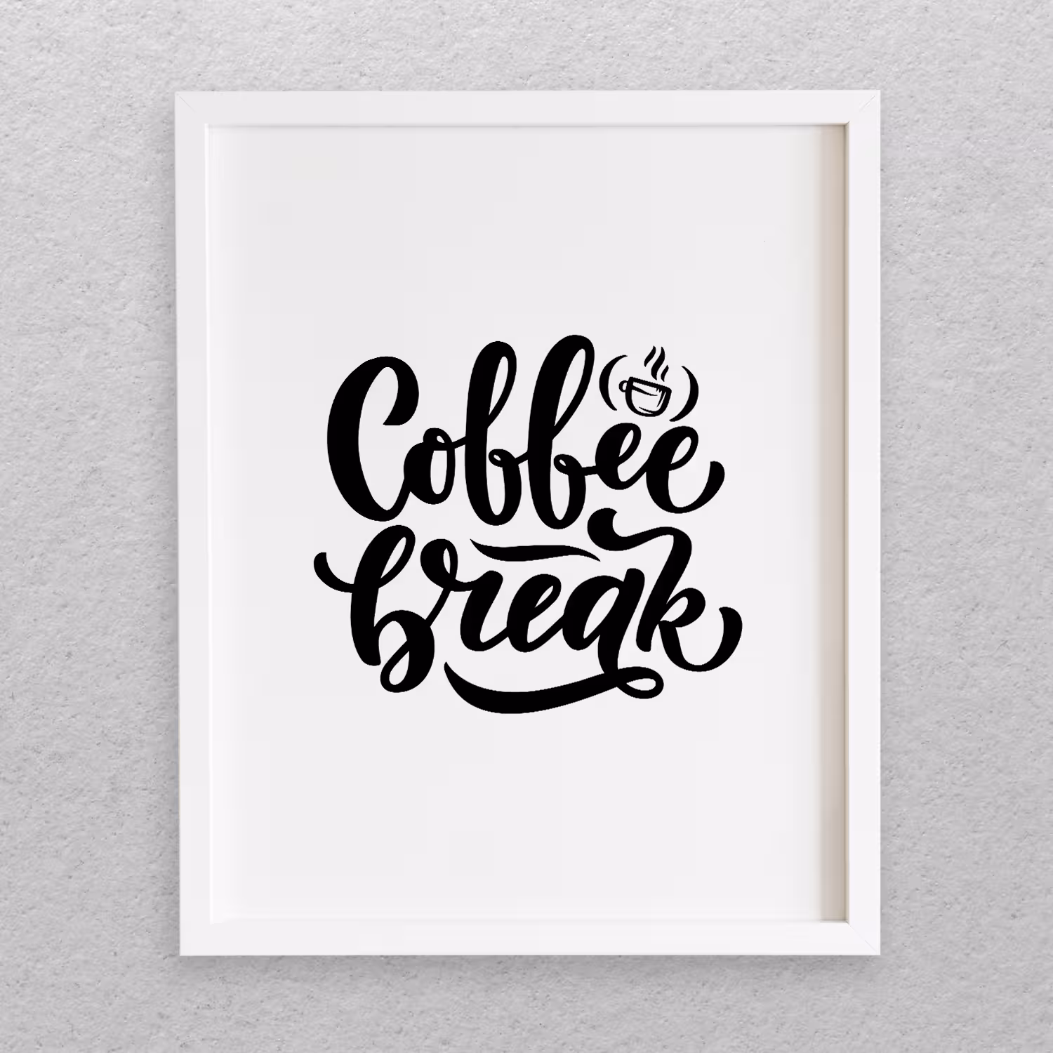 تابلو مدل نوشته انگلیسی طرح COFFEE کد 730