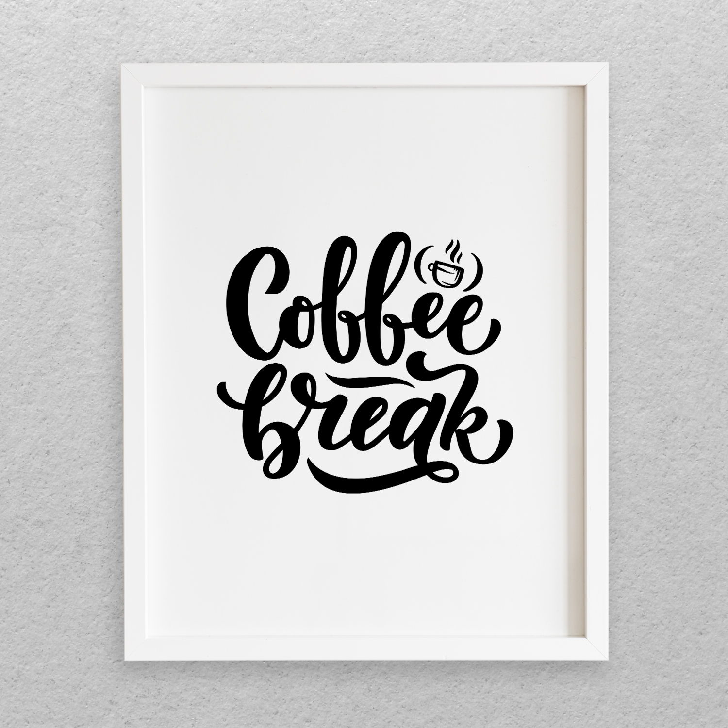 تابلو مدل نوشته انگلیسی طرح COFFEE کد 730