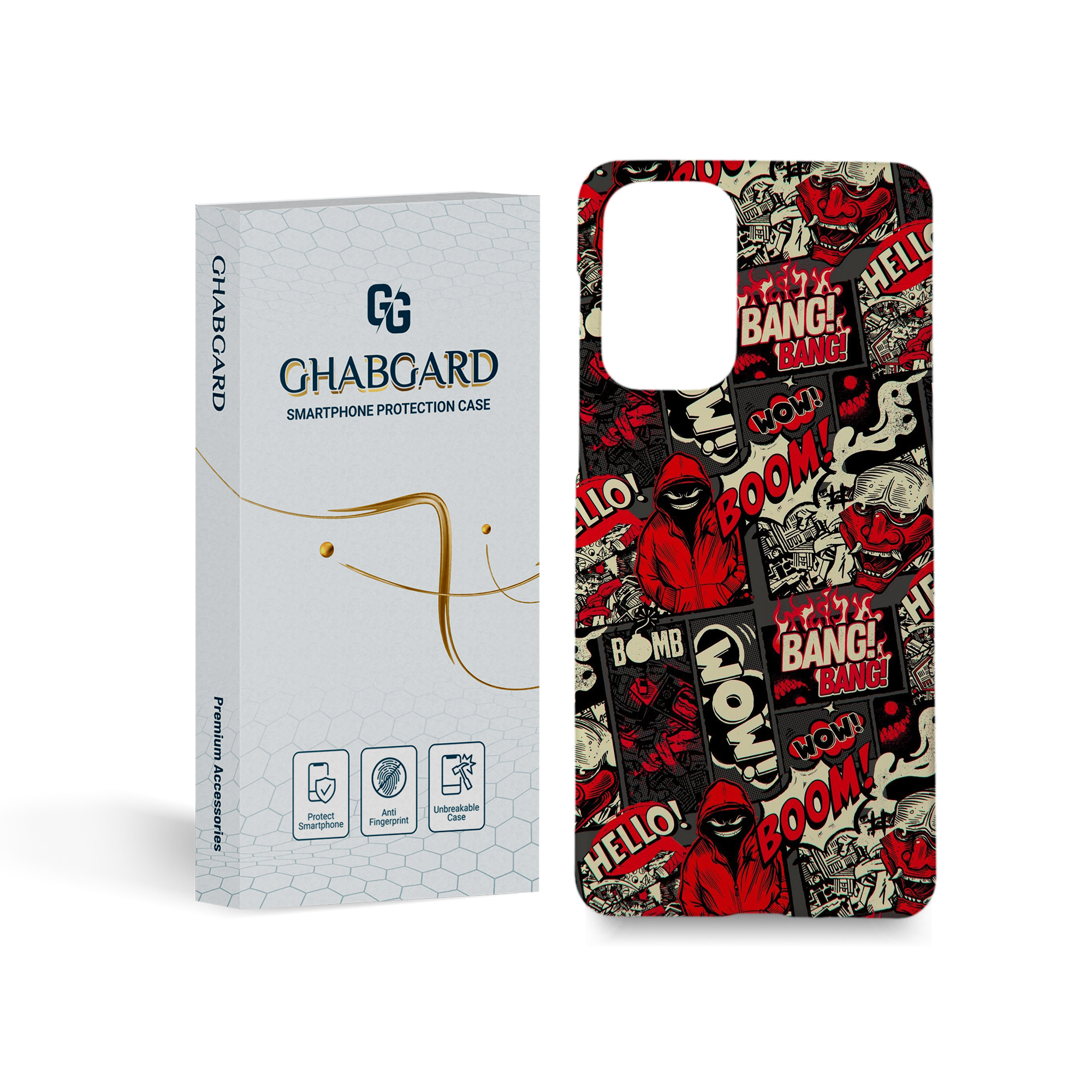   کاور قاب گارد مدل پسرانه مناسب برای گوشی موبایل سامسونگ Galaxy A73    