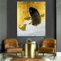 تابلو بوم طرح ماهی کد AR7220