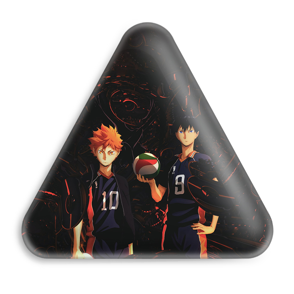 پیکسل خندالو طرح کاگیاما و هیناتا انیمه آبشار سرنوشت هایکیو کاگیاما مدل مثلثی کد 11181