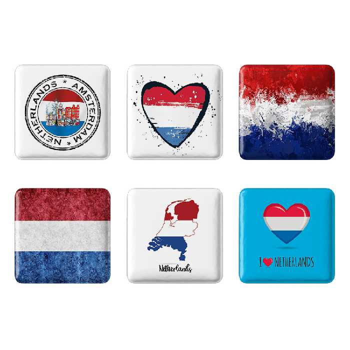 پیکسل خندالو مدل پرچم هلند کد 1207B مجموعه 6 عددی