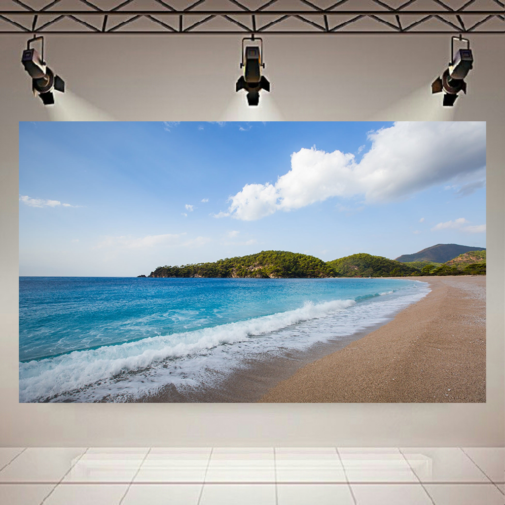 تابلو بوم مدل دریا و ساحل کد AR6660