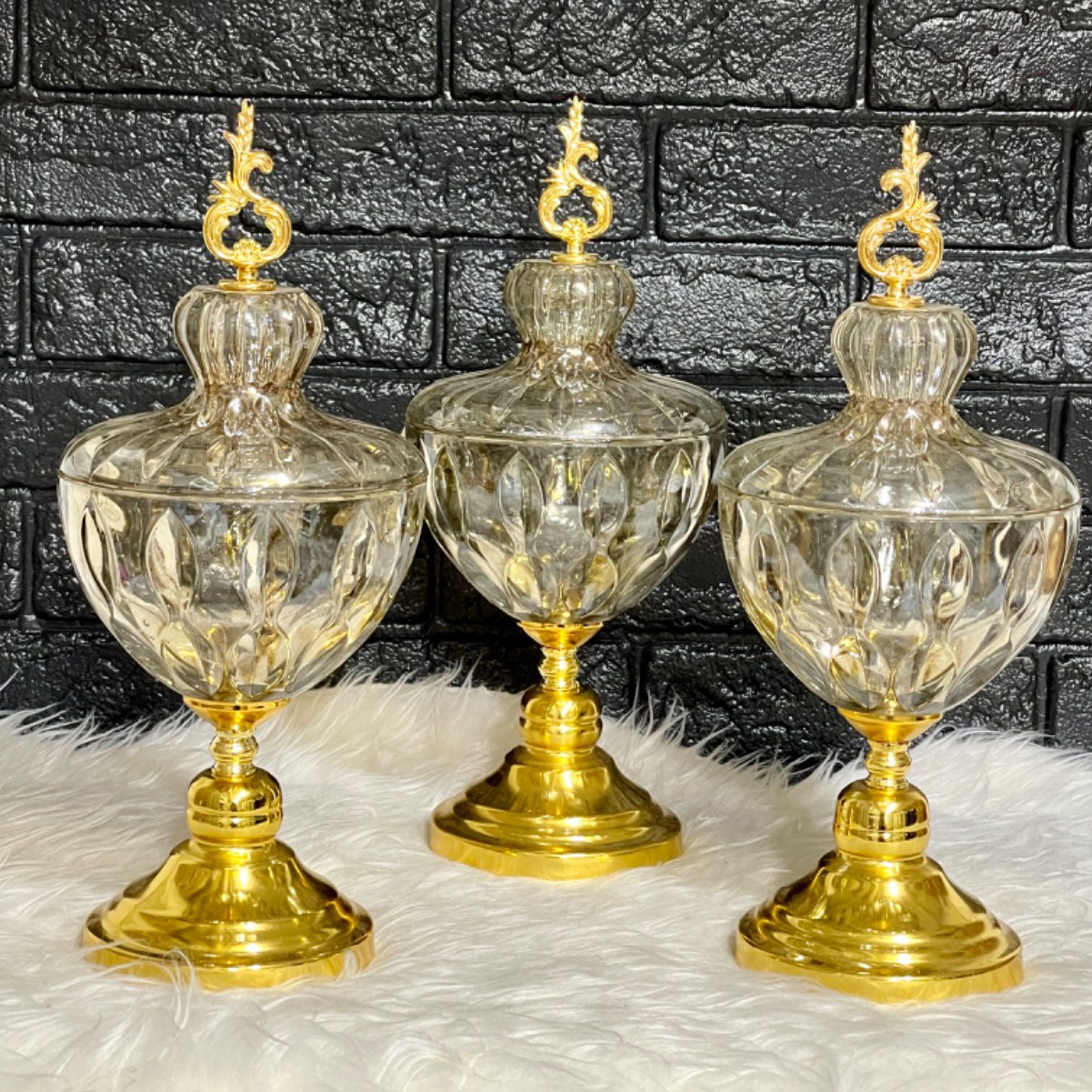 کندی سه تایی مدل پیتون طلایی