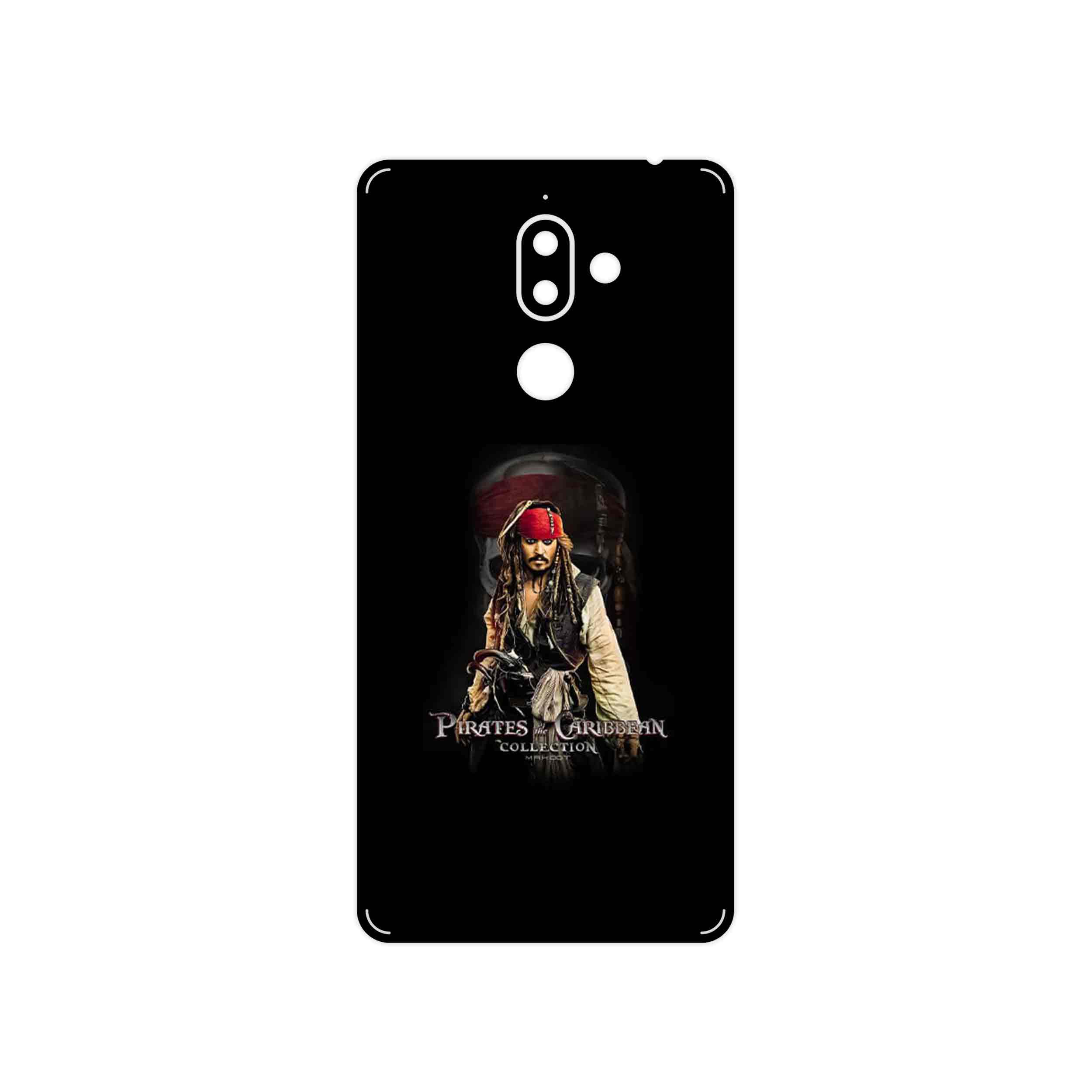 برچسب پوششی ماهوت مدل PIRATES OF THE CARIBBEAN مناسب برای گوشی موبایل نوکیا 7 Plus