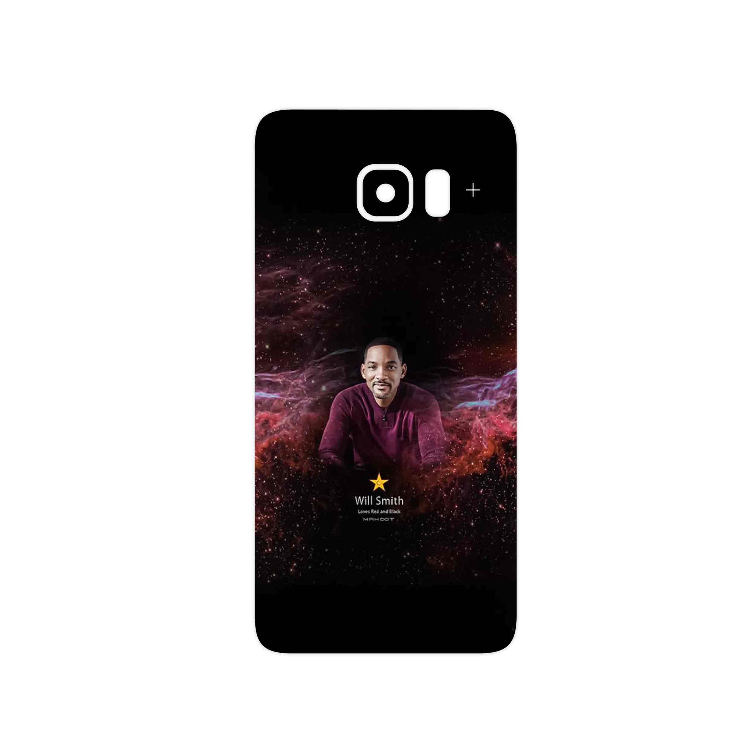 برچسب پوششی ماهوت مدل Will Smith مناسب برای گوشی موبایل سامسونگ Galaxy S6 Edge Plus