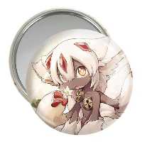 آینه جیبی خندالو مدل فاپوتا انیمه ساخته شده در پرتگاه Made in Abyss کد 22113