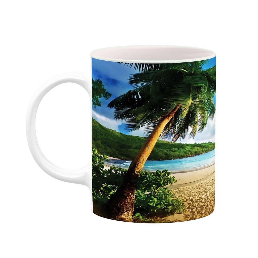 ماگ طرح نخل و دریا مدل mgs06567