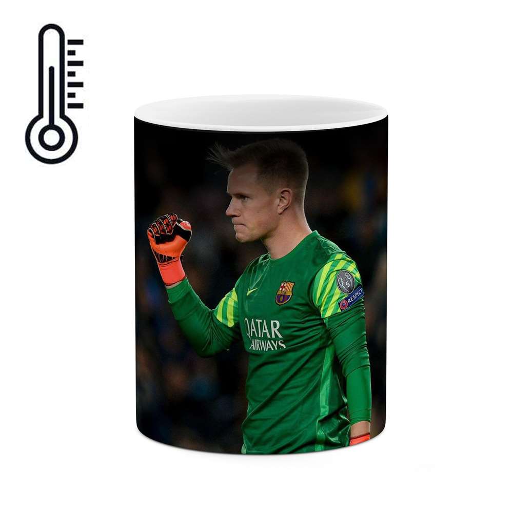 ماگ حرارتی طرح دروازه بان Ter Stegen مدل mgph12399