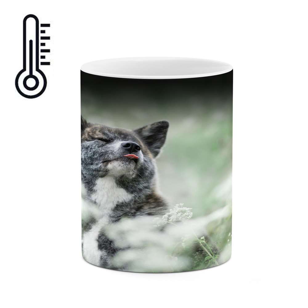 ماگ حرارتی کاکتی طرح سگ مدل mgh16742