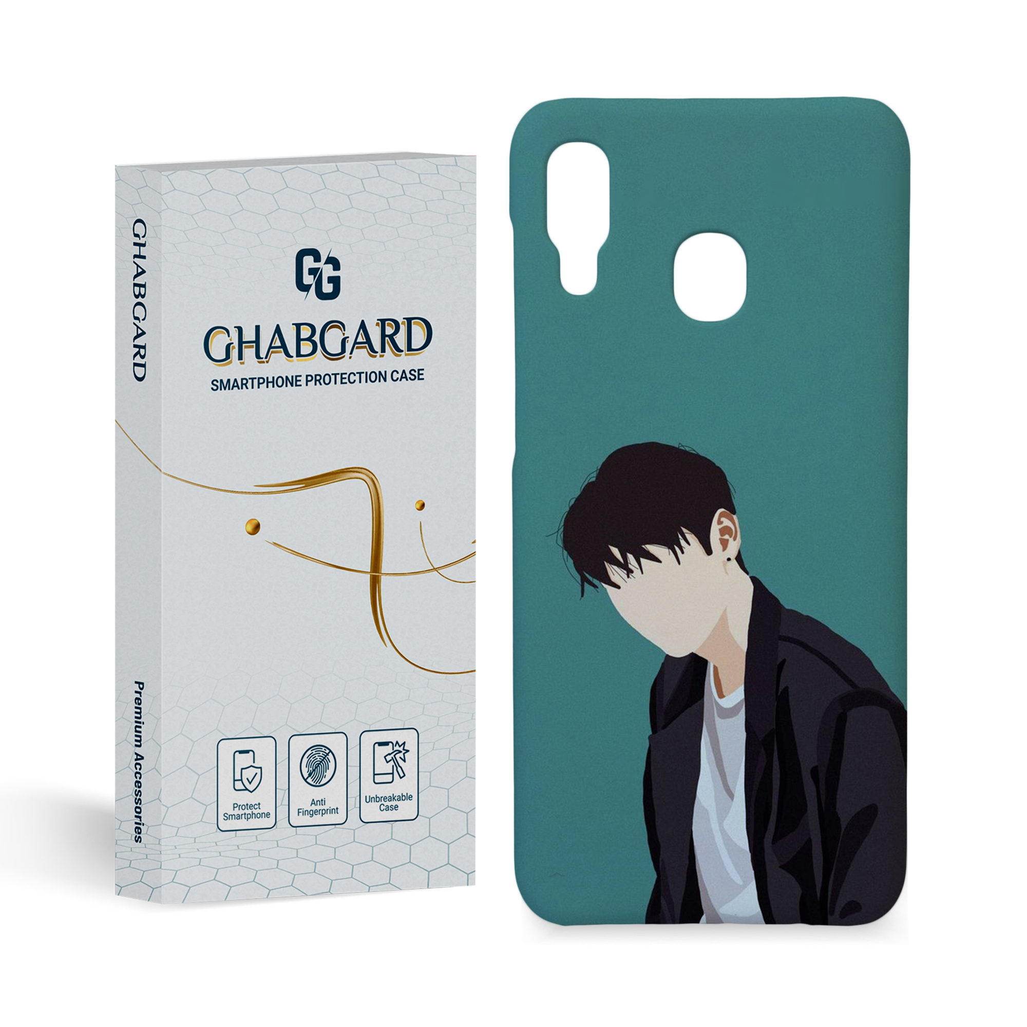 کاور قاب گارد مدل پسرانه مناسب برای گوشی موبایل سامسونگ Galaxy a30 /a20