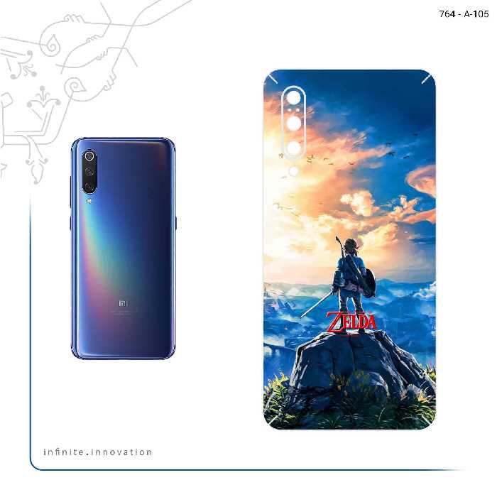 برچسب پوششی ماهوت مدل Legend of Zelda Game Series مناسب برای گوشی موبایل شیائومی Mi 9