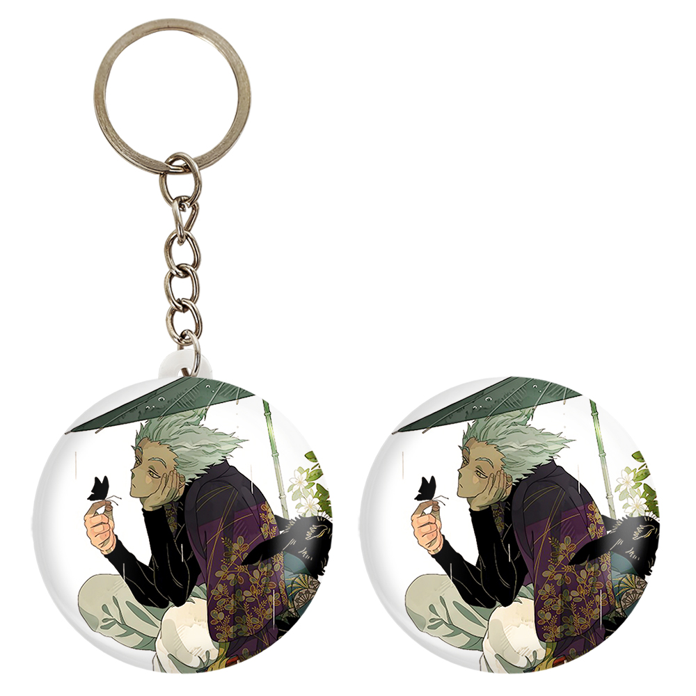 پیکسل خندالو مدل گارو انیمه مرد تک مشتی کد 11353 به همراه جاکلیدی