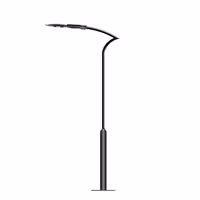 پایه چراغ حیاطی و پارکی شعاع مدل SH-ST7141