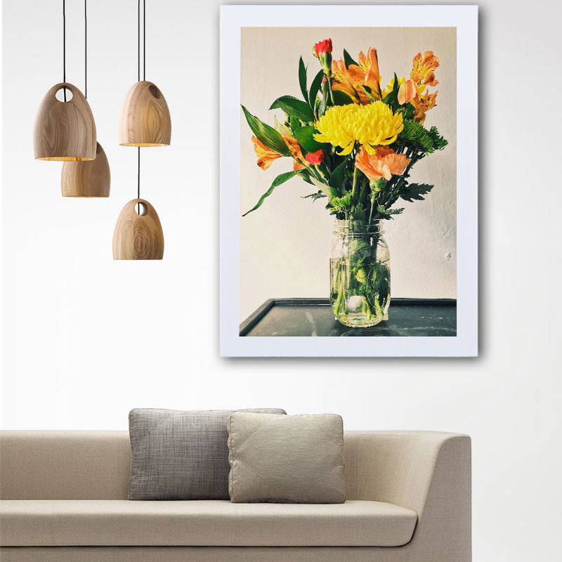 تابلو گالری استاربوی طرح گل مدل هنری 105