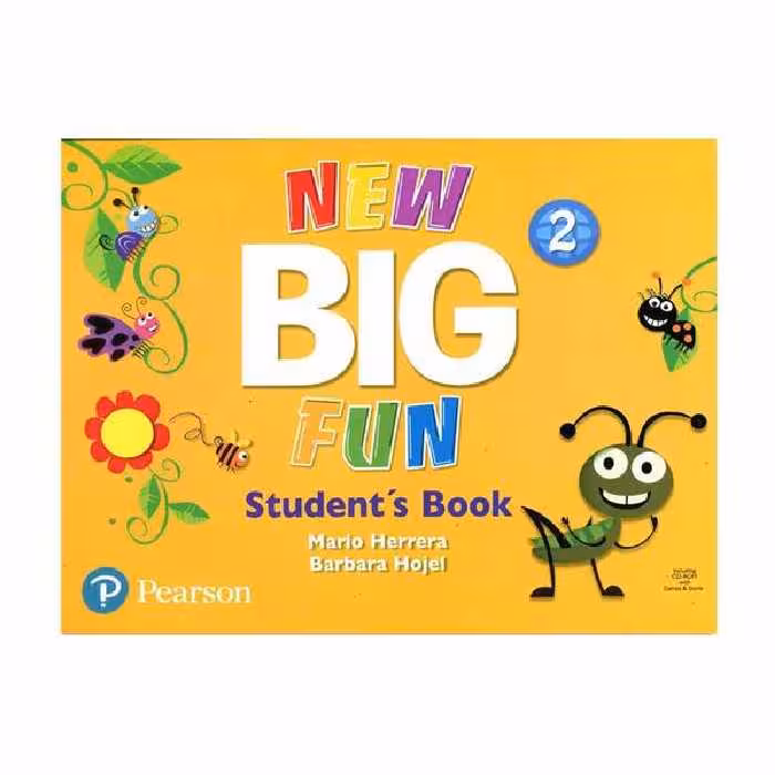 کتاب new big fun اثر Mario Herrera and Barbara Hojel انتشارات پيرسون 3 جلدی