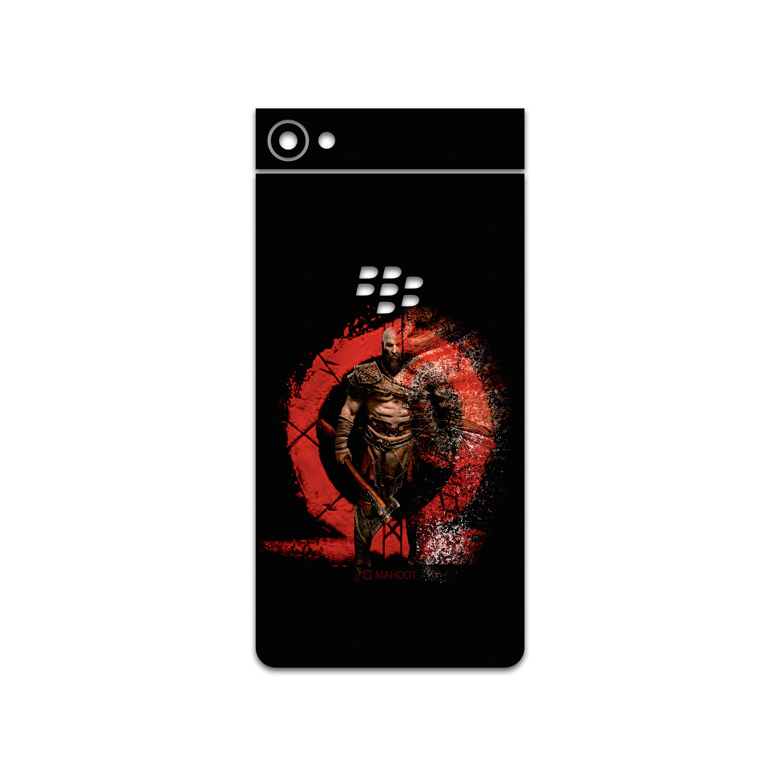 برچسب پوششی ماهوت مدل GOD-OF-WAR-Game مناسب برای گوشی موبایل بلک بری Motion