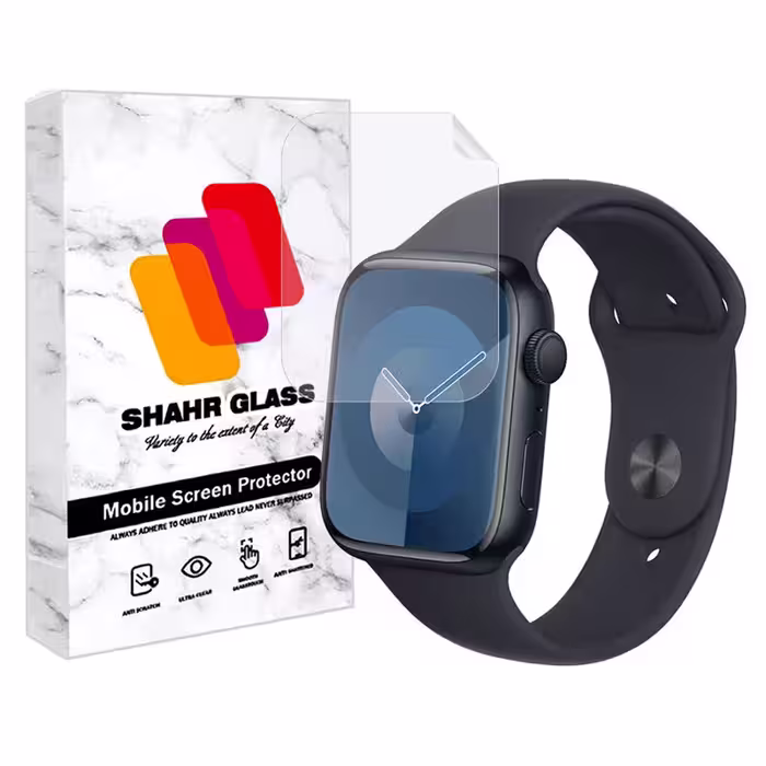 محافظ صفحه نمایش نانو شهر گلس مدل MTBWSH مناسب برای اپل واچ Series 4 40mm | کالا برتری