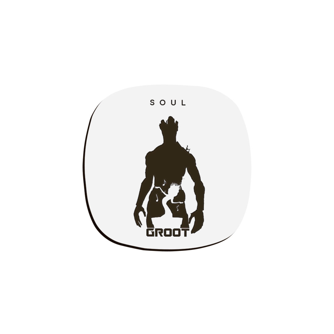 زیر لیوانی ترمه طراحان ایده مدل Groot کد cfp1366