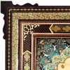 ساعت دیواری خاتم کاری طرح نقاشی تذهیب کد 50x60