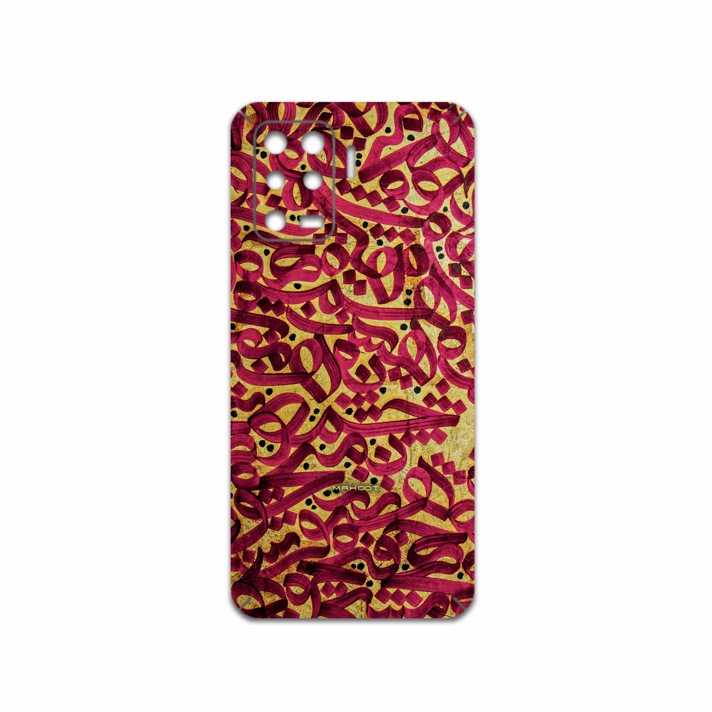 برچسب پوششی ماهوت مدل Nastaliq-6 مناسب برای گوشی موبایل اپو A94 4G