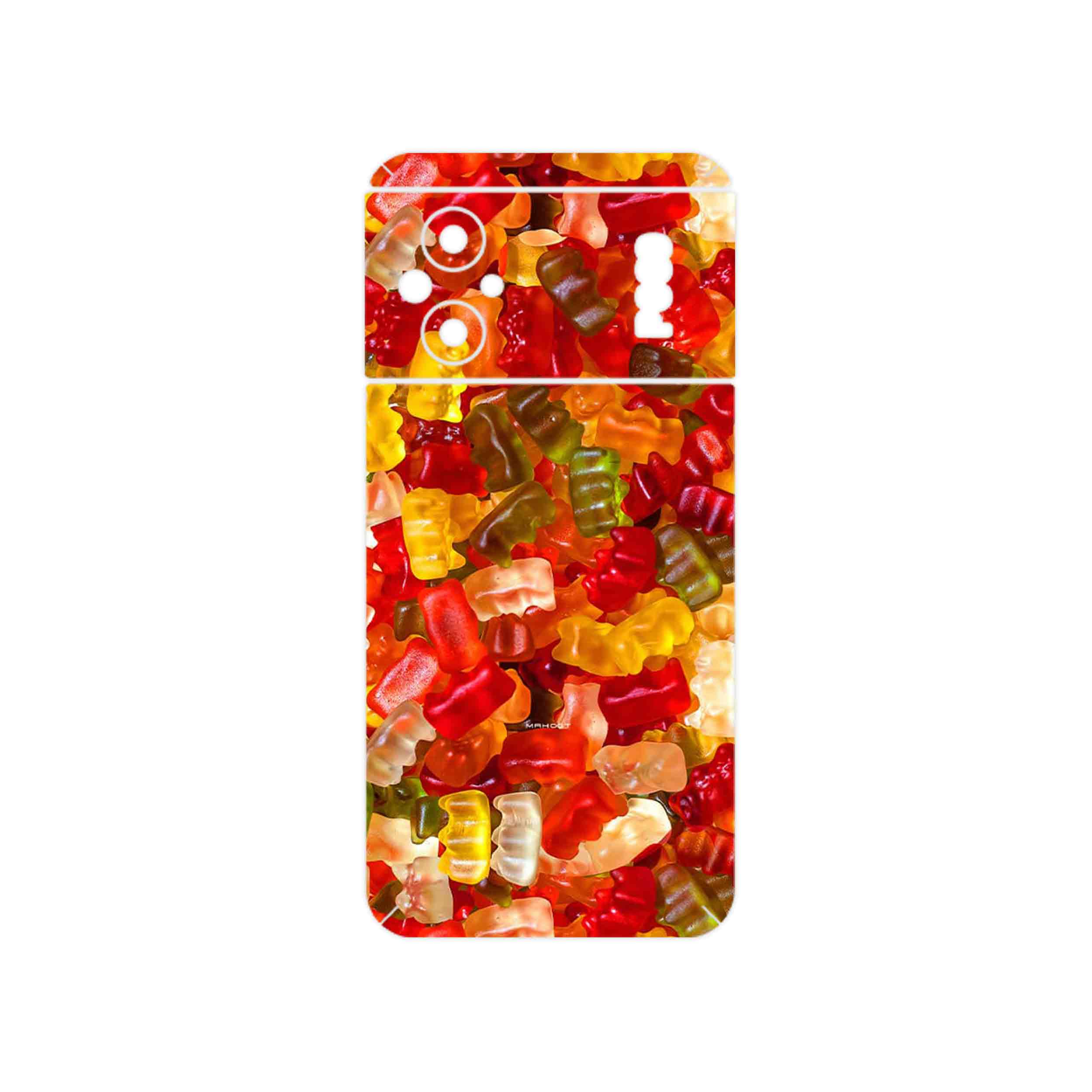 برچسب پوششی ماهوت مدل Gummi candy 1 مناسب برای گوشی موبایل شیائومی Poco M5