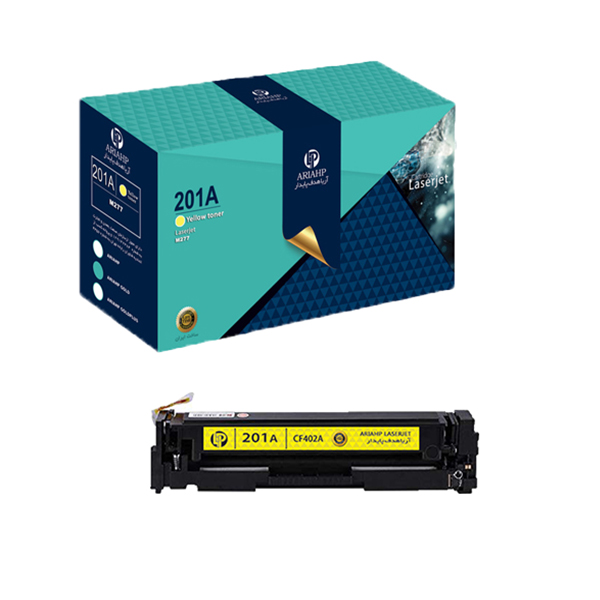 تونر زرد آریا اچ پی مدل Gold-201A 