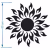 آینه پلکسی گلس مدل sticker0025