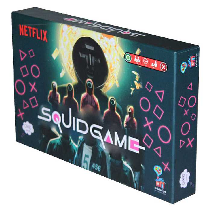 بازی فکری مدل اسکویید گیم | چاوه