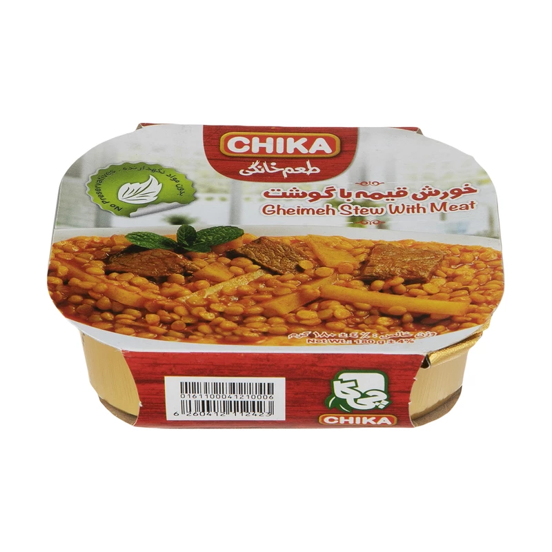 خورش قیمه با گوشت 180g چیکا