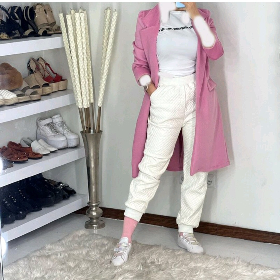 پالتو فوتر صورتی