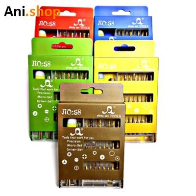 ست پیچ گوشتی مدل SCROW DRIVER SET (SW-S8)NO38 کد MO107