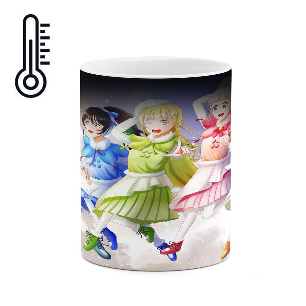 ماگ حرارتی کاکتی طرح انیمه مدل mgh16013