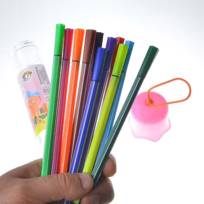  ماژیک رنگ آمیزی مدل 12-1818 بسته 12 عددی