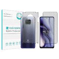 گلس صفحه نمایش و پشت گوشی شیائومی Mi 10i 5G مدل نانو هیدروژل گیمینگ برند راک اسپیس کد MS